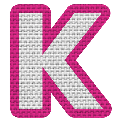 Letra K (5x4.5 cm)