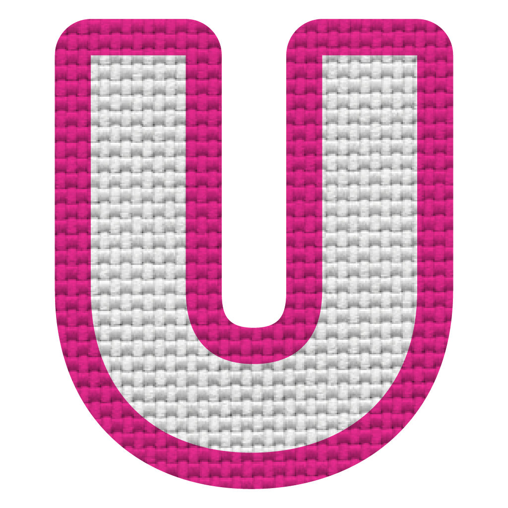 Letra U (5x4.5 cm)