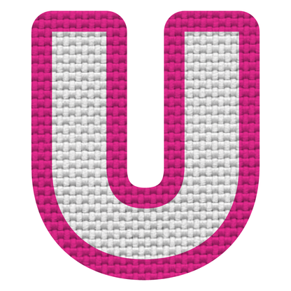 Letra U (5x4.5 cm)