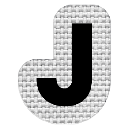 Letra J (2.5x2 cm)