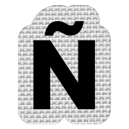 Letra Ñ (3x2.5)