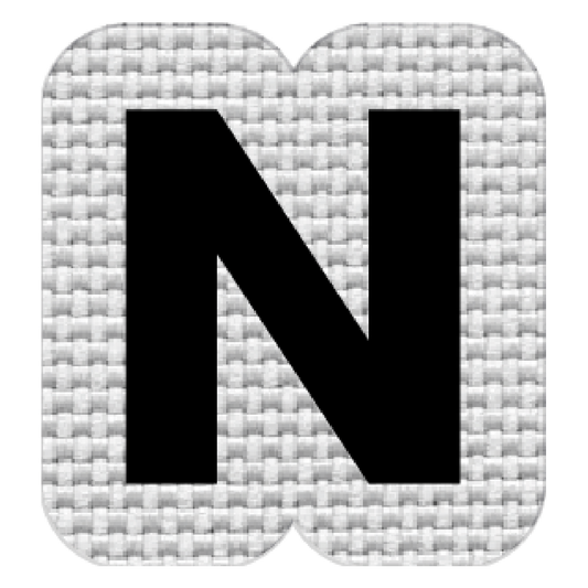 Letra N (2.5x2.5 cm)