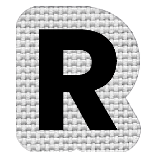 Letra R (2.5x2 cm)