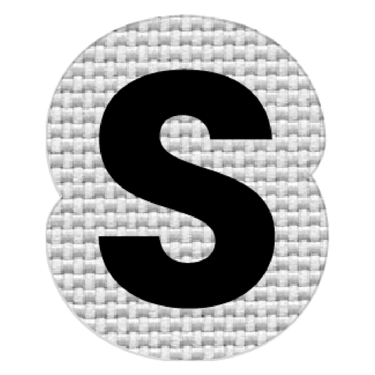 Letra S (2.5x2 cm)