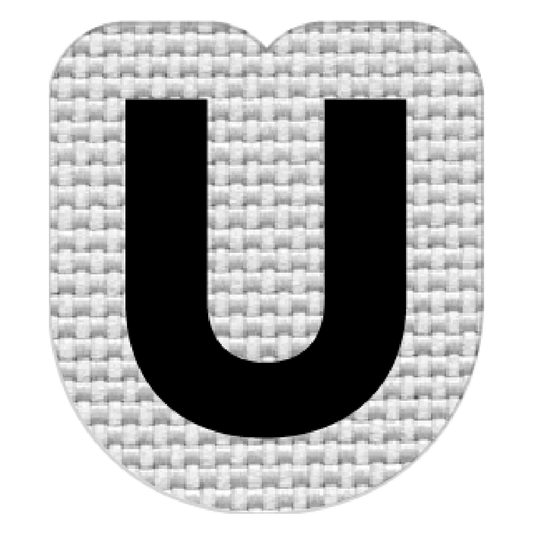 Letra U (2.5x2.5)