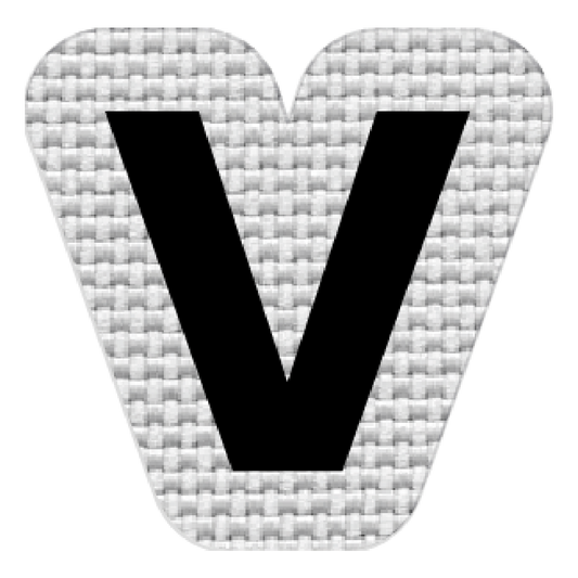 Letra V (2.5x2.5)