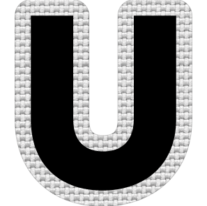 Letra U