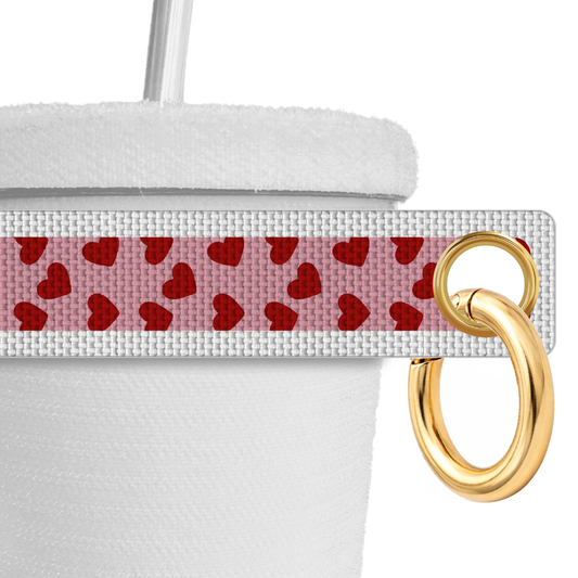 Collar con corazones