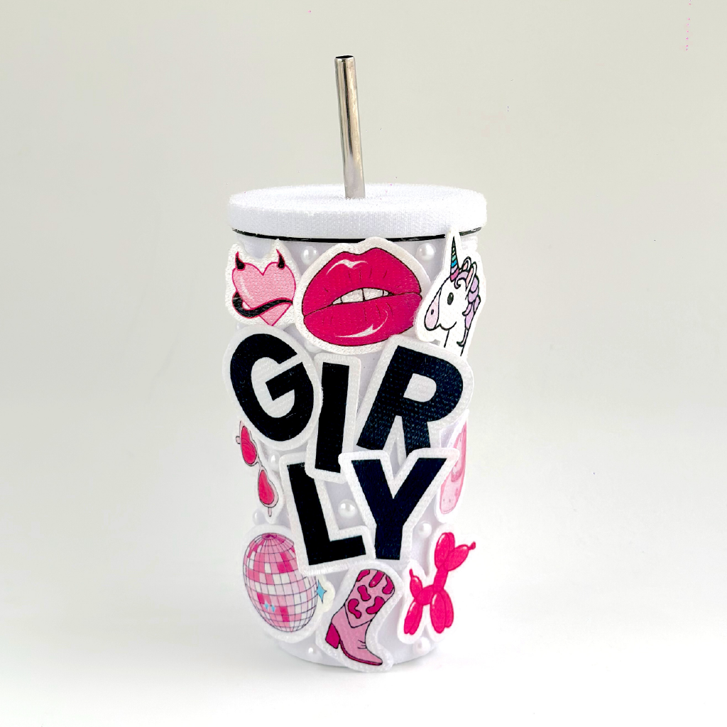Tacky cup blanco