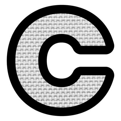 Letra C (5x5 cm)