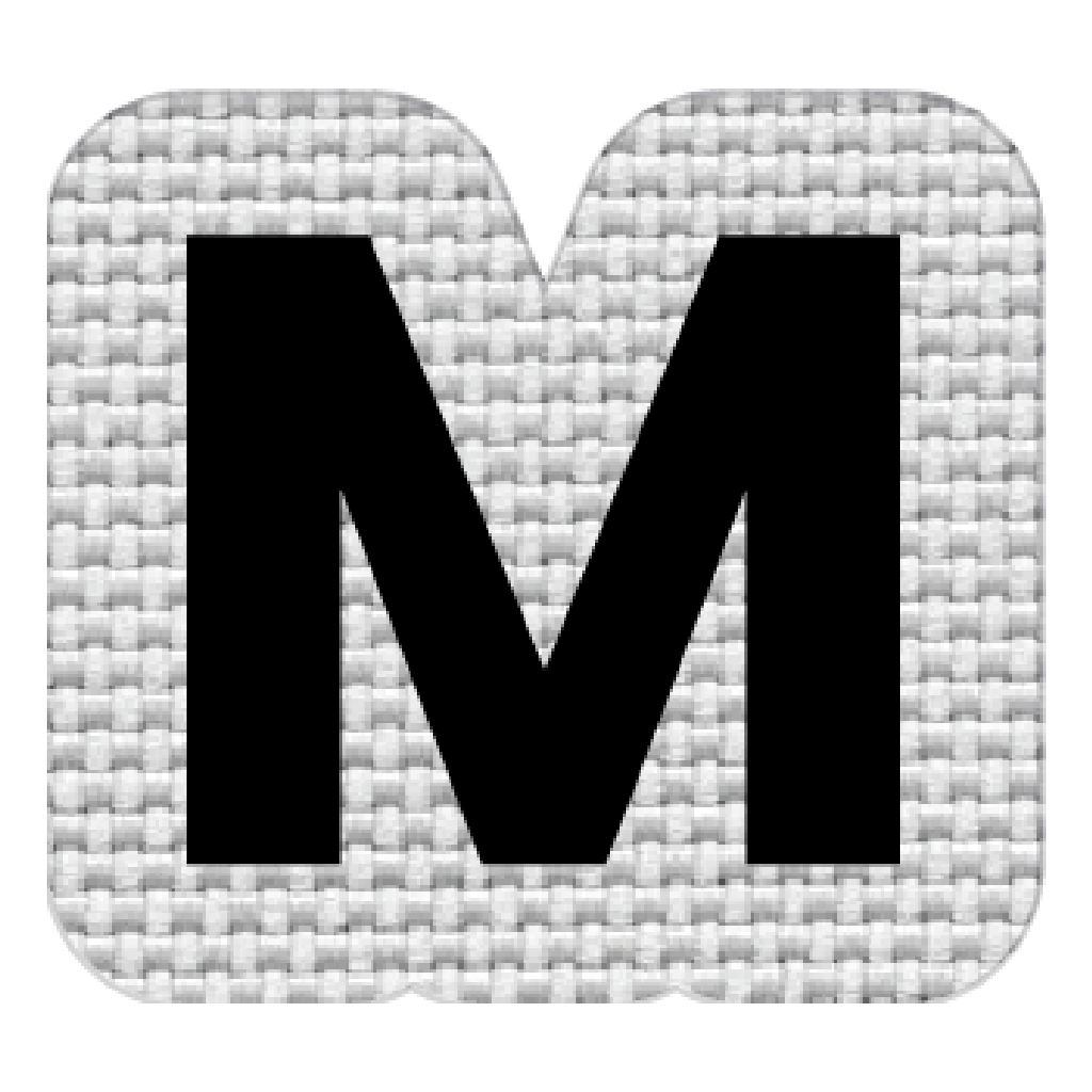 Letra M (2.5x3 cm)