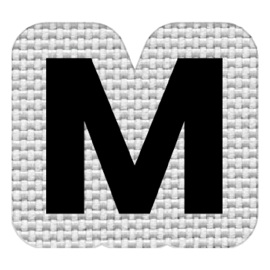 Letra M (2.5x3 cm)