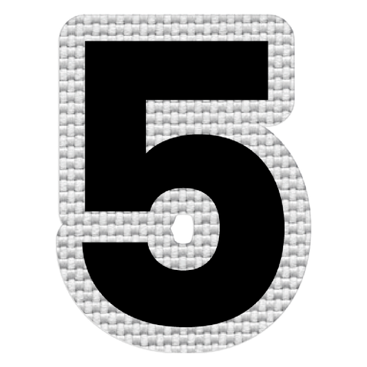 Número 5 (5x4 cm)