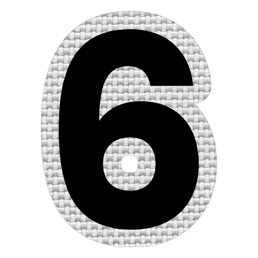 Número 6 (5x4 cm)