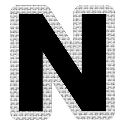 Letra N (5x4.5 cm)