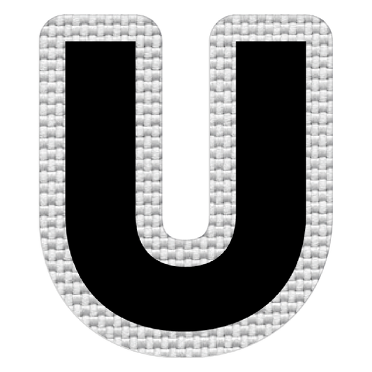 Letra U (5x4.5 cm)