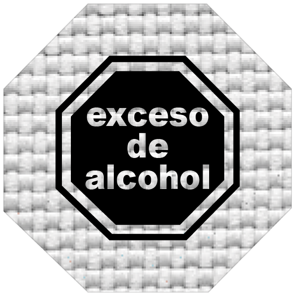 Exceso de alcohol